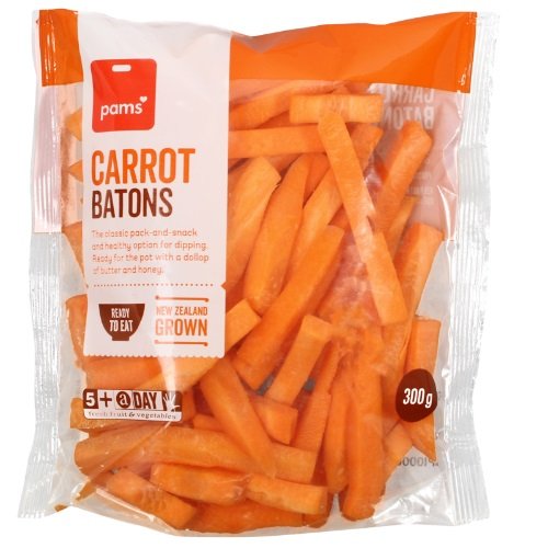 New Zealand recalls a batch of Pams Carrot Batons due to presence of E.coli