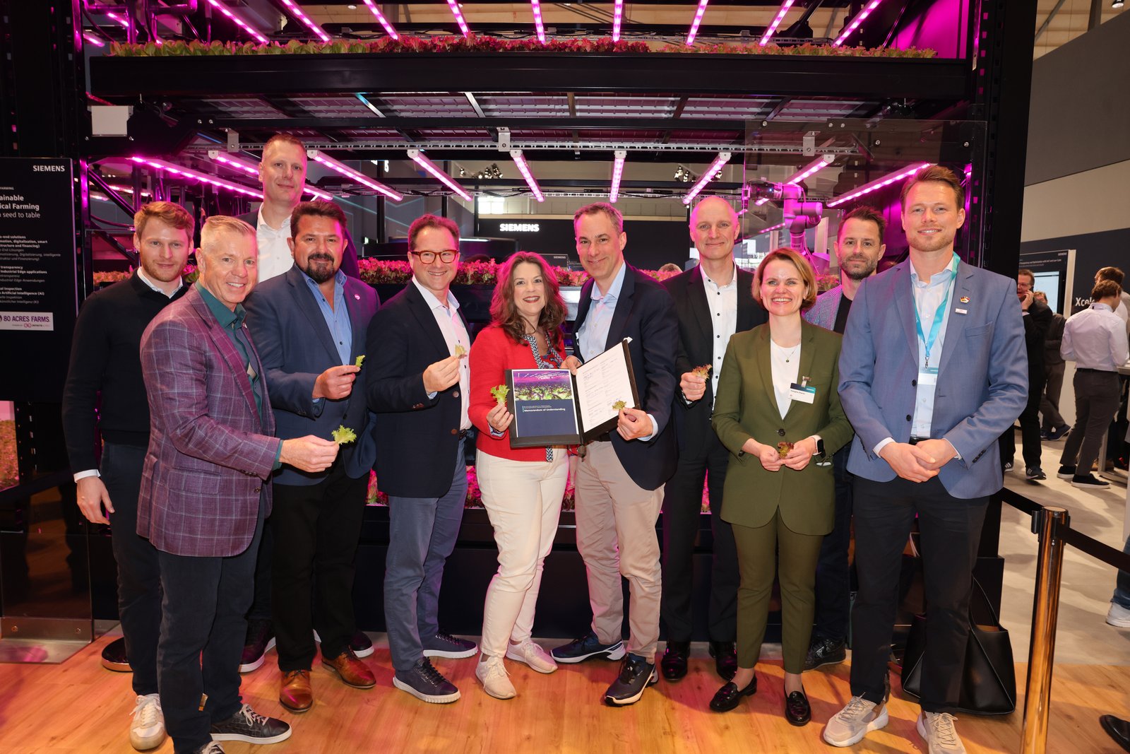 Siemens and Infinite Acres advance Vertical Farming in Netherland's The Hague