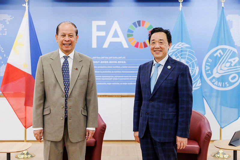 Philippines approaches FAO to strengthen collaboration to modernize agri agribusiness