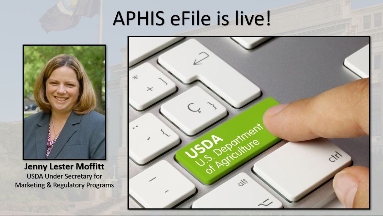 USDA, APHIS leverages eFile system to streamline plant health and animal welfare licensing activities