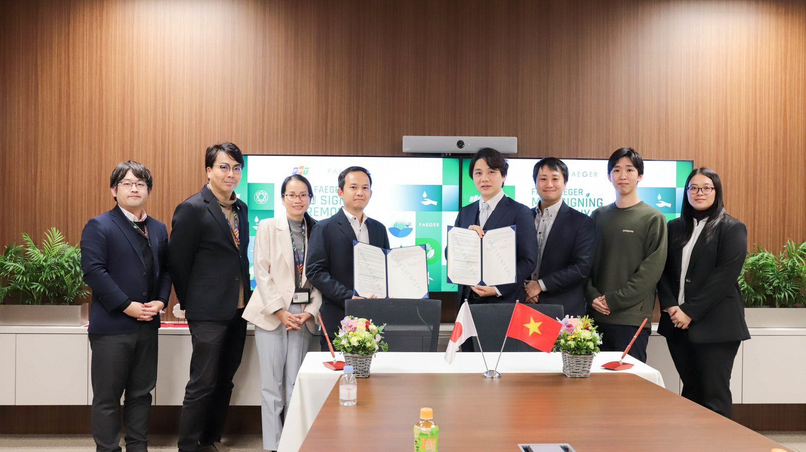 FPT Vietnam and Japan's Faeger to jointly foster green agriculture businesses development in Vietnam 