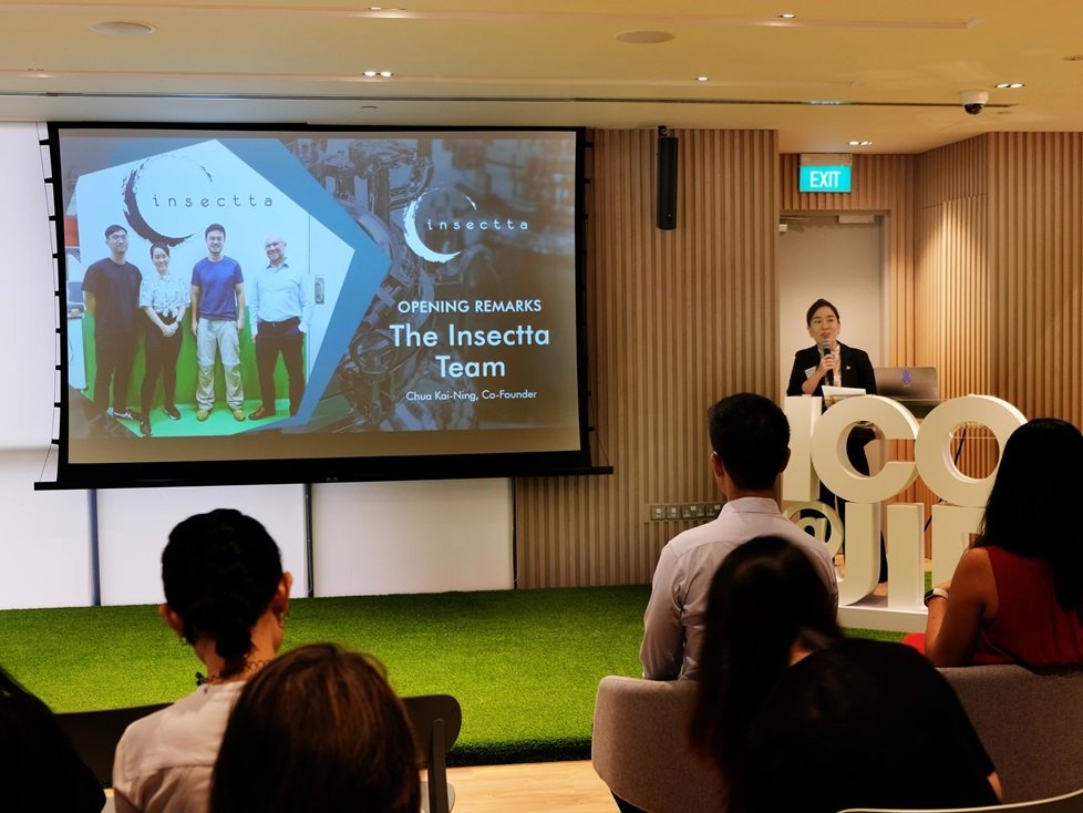 Insectta unveils Insect Biomaterial Extraction Pilot Plant in Singapore