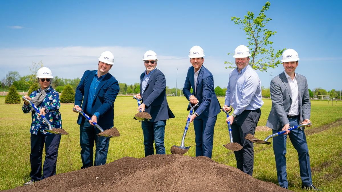GEA begins construction of technology center for alternative proteins in the USA