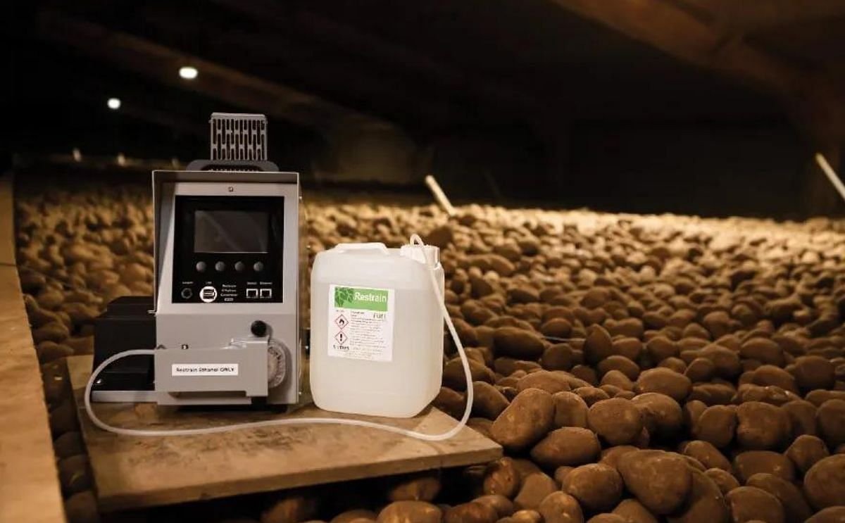 Potato storage technology with Precision Ethylene Treatment (PET) introduced by Restrain