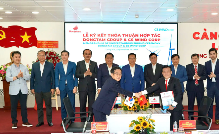 Vietnamese Dong Tam Group and CS Wind plan factory in Vietnam
