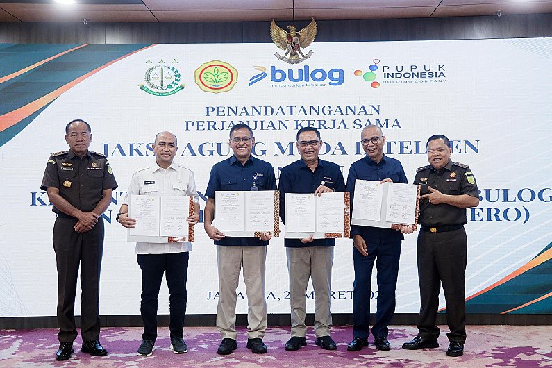 Pupuk Indonesia support the national food self-sufficiency program