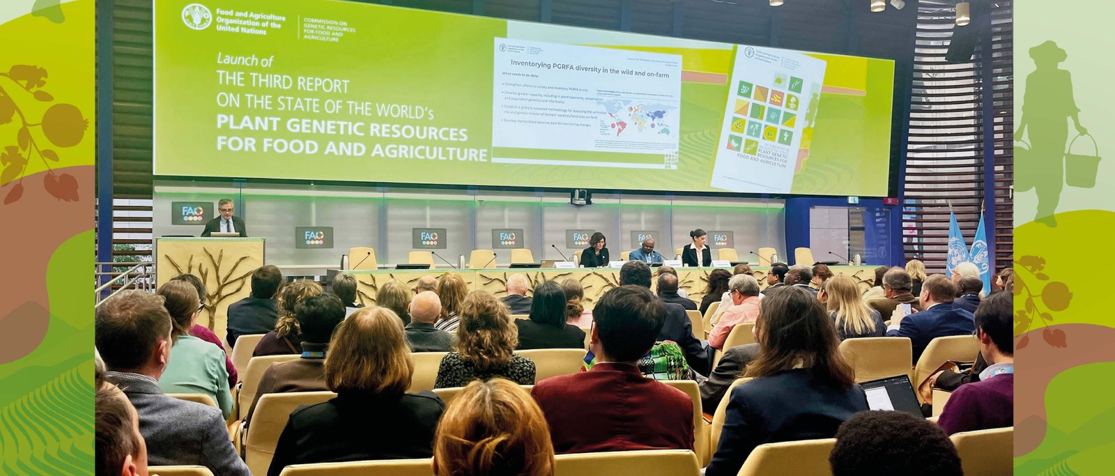 A global assessment of plant genetic resources for food and agriculture is released by the FAO