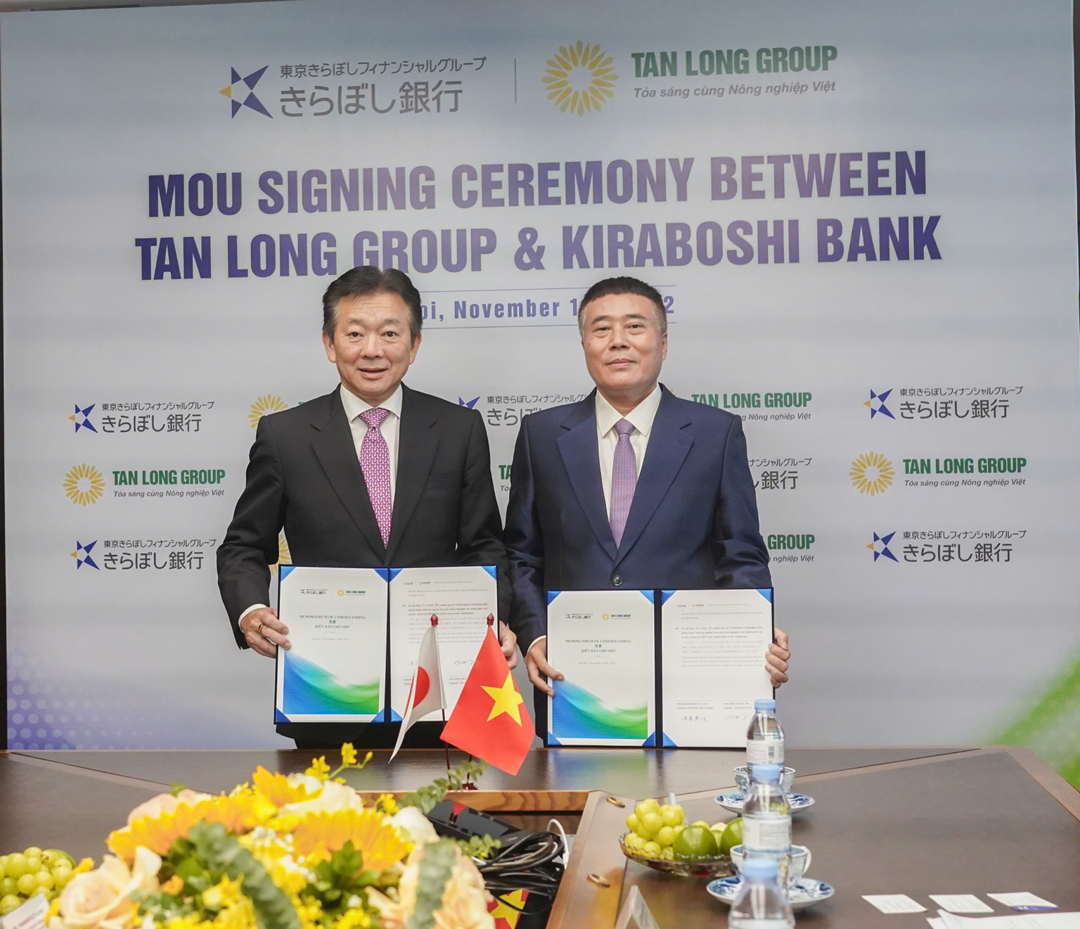 Tan Long Group joins Japan and South Korea in landmark high-tech Mackerel farming alliance