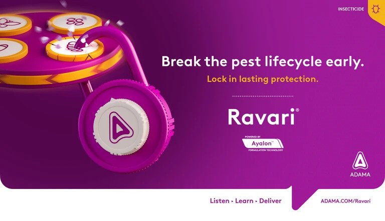 ADAMA launches Ravari Insecticide as Latin American exporters face tighter crop protection demands