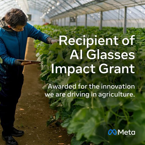 Agerpoint secures Meta Catalyst Grant to bring AI-powered smart glasses to agricultural field operations